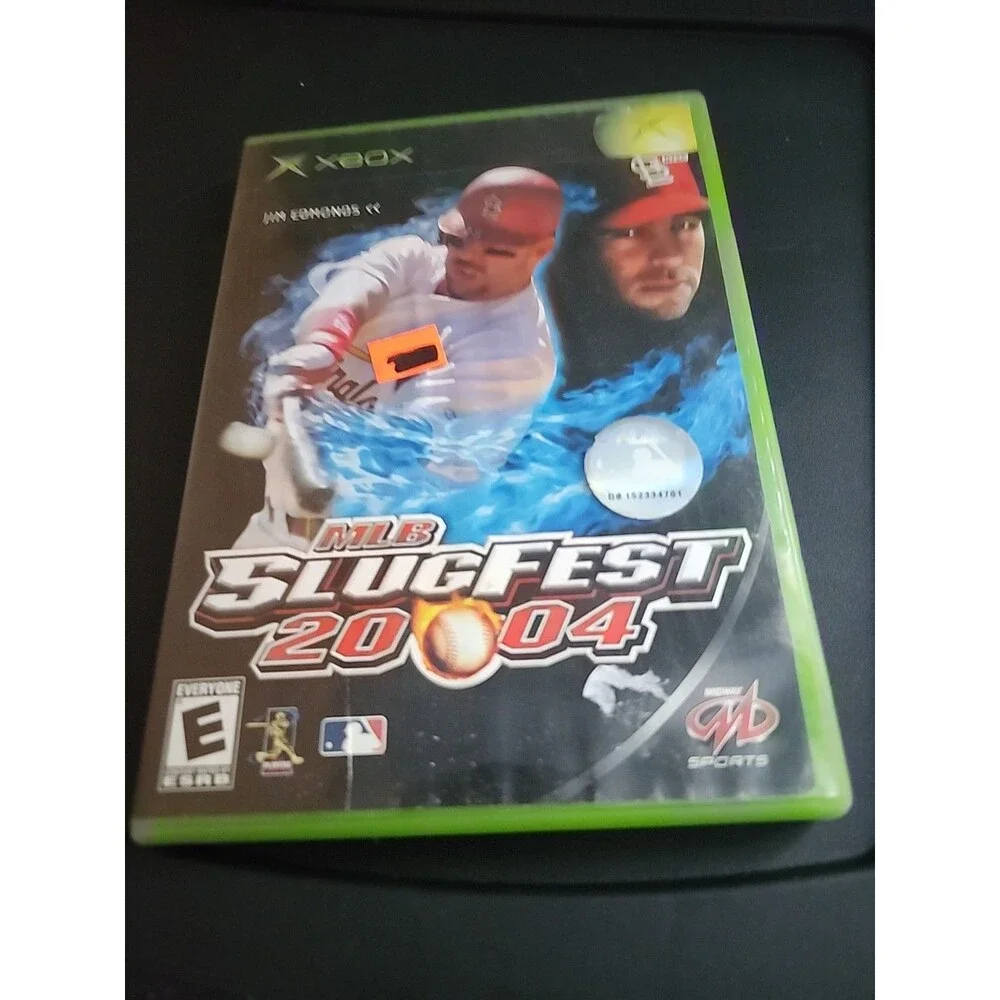 MLB SlugFest 2004 Microsoft Original Xbox Game CIB With Manual